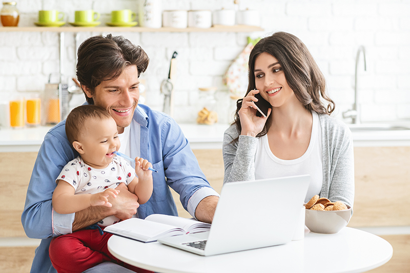 millennial parents working from home millennial parents working from home